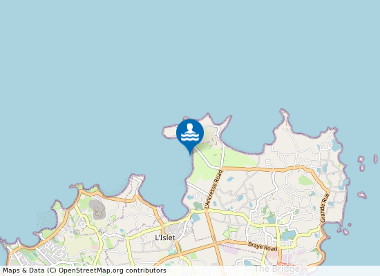 Ladies Bay on the map