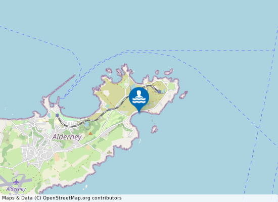 Longis Beach on the map