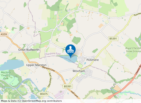 Pick Mere on the map
