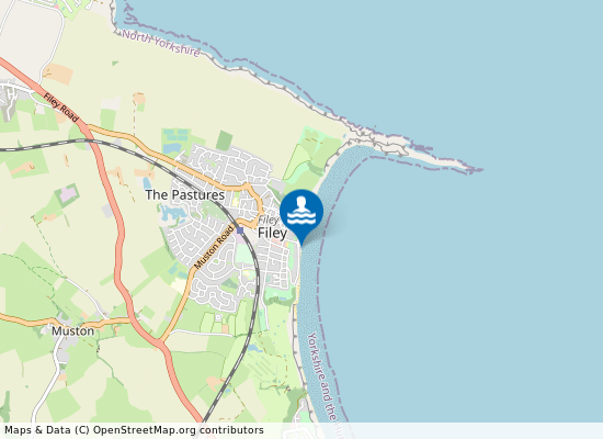 Filey on the map