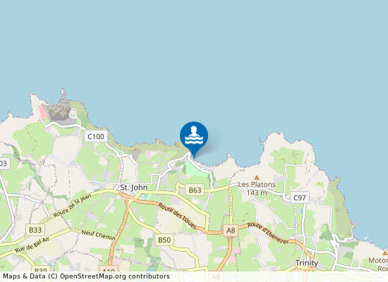 Bonne Nuit Beach on the map