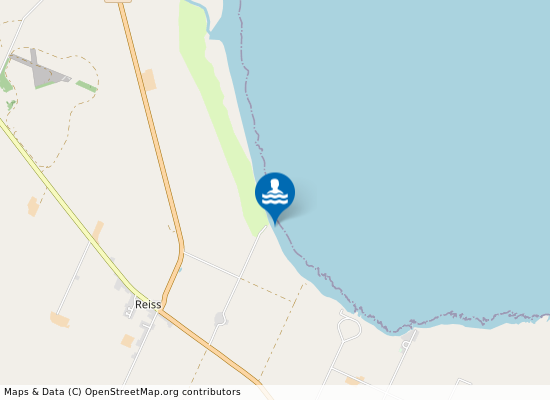 Reiss Beach on the map