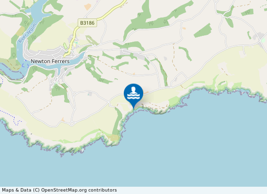 Row Cove on the map